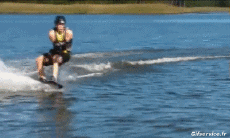 Humor -  Fun Sports Water skiing Wakeboard Gamelle Fail 