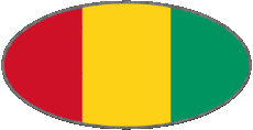 Banderas África Guinea Oval 01 