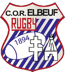 Sports Rugby Club France Logo Dept 27 C.O.R Elbeuf 
