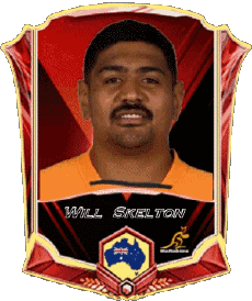 Sport Rugby - Spieler Australien Team 2025 Will Skelton 