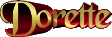 Prénoms FEMININ - Allemagne D Dorette 
