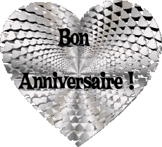 Mensajes Francés Bon Anniversaire Coeur 012 