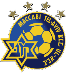 Sports Soccer Club Asia Logo Israel Maccabi Tel-Aviv FC 