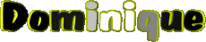 Nombre FEMENINO - Francia D Dominique 