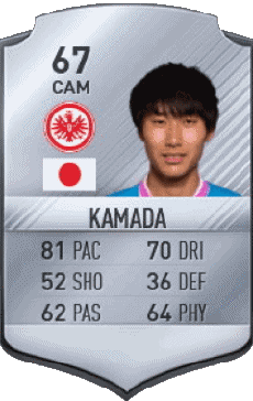 Multimedia Vídeo Juegos F I F A - Jugadores  cartas Japón Daichi Kamada 