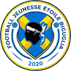 Sports FootBall Club France Logo Corse Jeunesse Etoile Biguglia 