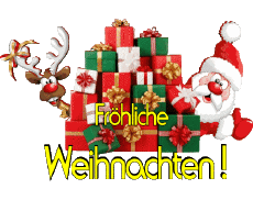 Messages Allemand Fröhliche  Weihnachten Serie 13 