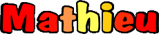 Vorname MANN - Frankreich M Mathieu 