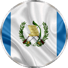 Flags America Guatemala Round 