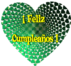 Mensajes Español Feliz Cumpleaños Corazón 009 