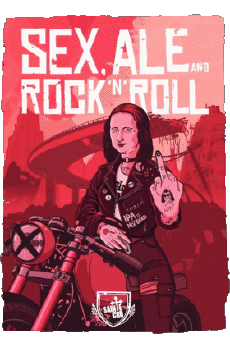 Sex ale and rock &#039;n&#039; Roll-Getränke Bier Frankreich Sainte Cru Sex ale and rock &#039;n&#039; Roll