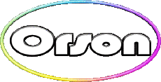 First Names MASCULINE -  UK - USA - IRL - AUS - NZ O Orson 