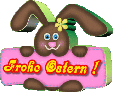 Messages Allemand Frohe Ostern 10 