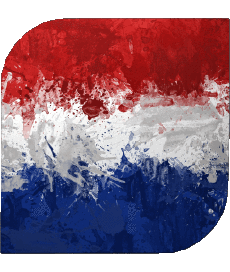 Drapeaux Europe Pays-Bas Carré 