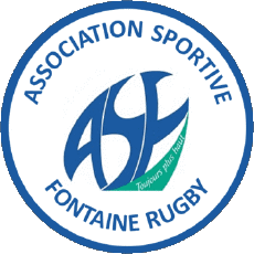 Sport Rugby Club Frankreich Logo Dept 38 AS Fontaine RC 