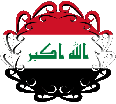 Banderas Asia Iraq Forma 01 