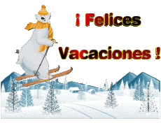 Mensajes Español Felices Vacaciones Inverno Serie 06 
