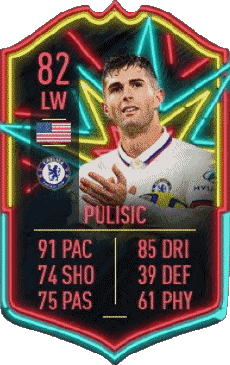 Multi Media Video Games F I F A - Card Players U S A Christian Pulisic 