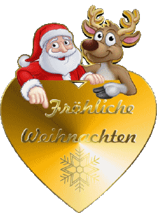 Messagi Tedesco Fröhliche  Weihnachten Serie 06 