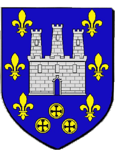 Drapeaux France Départements - Villes 24 DOMME 