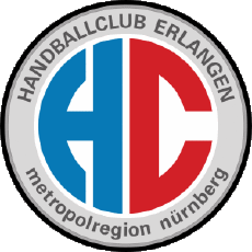 Sport Handballschläger Logo Deutschland HC Erlangen 