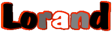 Nombre MASCULINO - Francia L Lorand 
