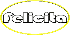 Nombre FEMENINO - Italia F Felicita 
