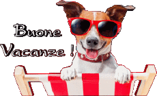 Messagi Italiano Buone Vacanze Sfondo trasparente 03 