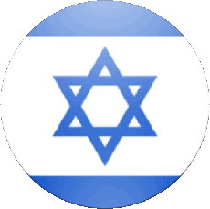 Fahnen Asien Israel Runde 