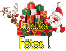Messagi Francese Joyeuses Fêtes (Noël) Serie 05 