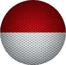 Flags Europe Monaco Round 