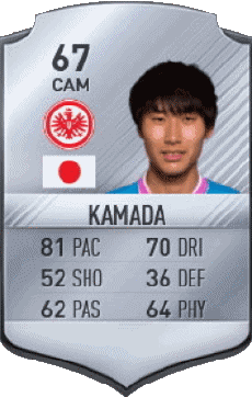 Multi Media Video Games F I F A - Card Players Japan Daichi Kamada 