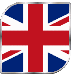 Bandiere Europa UK Quadrato 