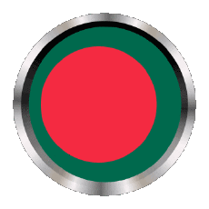 Bandiere Asia Bangladesh Rotondo - Anelli 