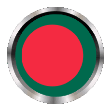 Flags Asia Bangladesh Round - Rings 