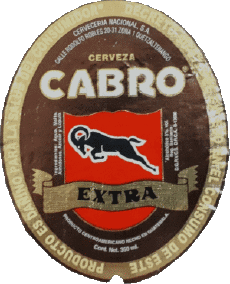 Boissons Bières Guatemala Cabro 
