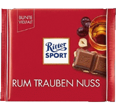 Rum Trauben nuss-Comida Chocolates Ritter Sport Rum Trauben nuss