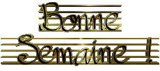 Mensajes Francés Bonne Semaine 01 