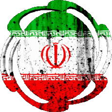 Bandiere Asia Iran Forma 01 