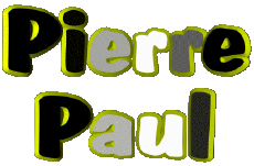 Vorname MANN - Frankreich P Pierre Paul 