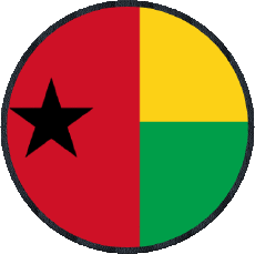 Bandiere Africa Guinea Bissau Tondo 