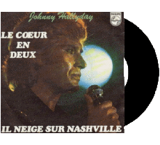 Le coeur en deux - Neige sur Nashville-Multimedia Musica Compilazione Francia anni '70 Johnny Hallyday 
