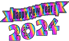 Nachrichten Englisch Happy New Year 2024 02 