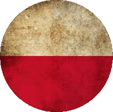 Fahnen Europa Polen Runde 