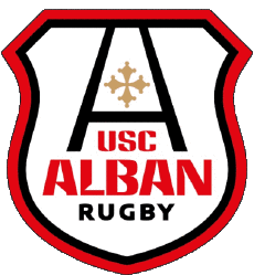 Sport Rugby Club Frankreich Logo Dept 81 US Canton d'Alban 