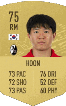Multimedia Videospiele F I F A - Karten Spieler Südkorea Chang Hoon Kwon 
