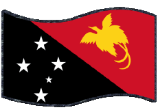 Fahnen Ozeanien Papua Neu-Guinea Rechteck 