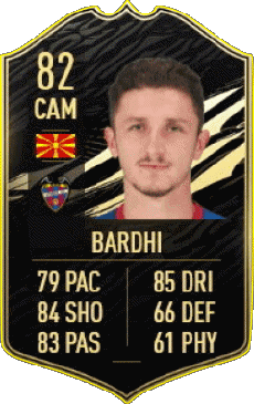 Multimedia Videogiochi F I F A - Giocatori carte Macedonia Enis Bardhi 