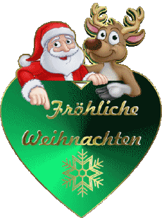Messages Allemand Fröhliche  Weihnachten Serie 06 