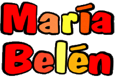 First Names FEMININE - Spain M Composed María Belén 